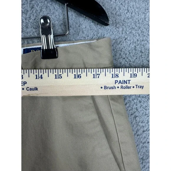Polo Ralph Lauren Pants Mens 36x30 Khaki Stretch Straight Fit Casual Classic Men
